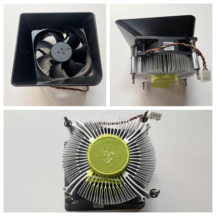 Brand new DELL OptiPlex 3040 3050 3060 3070/5040 5050 5060 5070/7040 7050 7060 7070 SFF CPU cooler with fan cover/4-pin dedicated cable