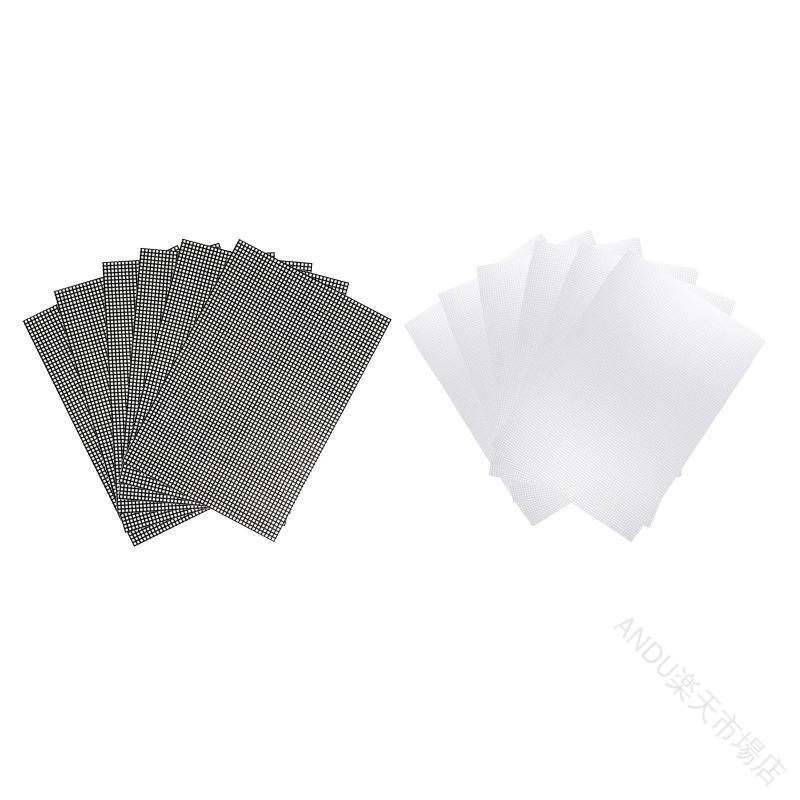 メッシュ プラスチック キャンバス 6個 50 × 33センチメートル プラスチック キャ...