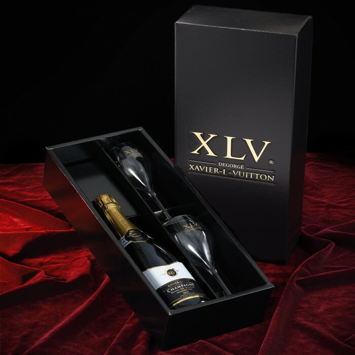 XLV専用グラス2個付き　シャンパン　プルミエ　クリュ　[箱付き]