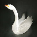スワン イルミネーション 上向き 白鳥モチーフ LEDイルミネーション 白鳥