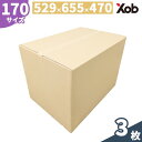【個人宅可能!】170サイズダンボール(655x529x470) 3枚 送料無料!(北海道・沖縄・離島は除く) 引っ越し 宅配 段ボール ダンボール箱 引越し 引越し用 通販 宅配 収納 梱包 日本製(3)