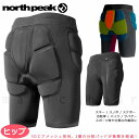 ノースピーク スノーボード プロテクター ヒップ パッド ショート メンズ レディース northpeak 下半身 スノボ インナーパンツ けつパッド スポーツ ウェア レイヤー 吸汗速乾