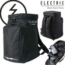 スノーボード スキー バックパック ブーツケース バック 登山 アウトドア 大容量 リュック エレクトリック ELECTRIC 48L バッグ メンズ レディー...