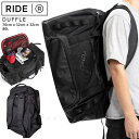 スノーボード スキー バックパック ブーツケース 2WAY ダッフル バック 登山 アウトドア 大容量 リュック ライド RIDE 80L バッグ メンズ レデ...