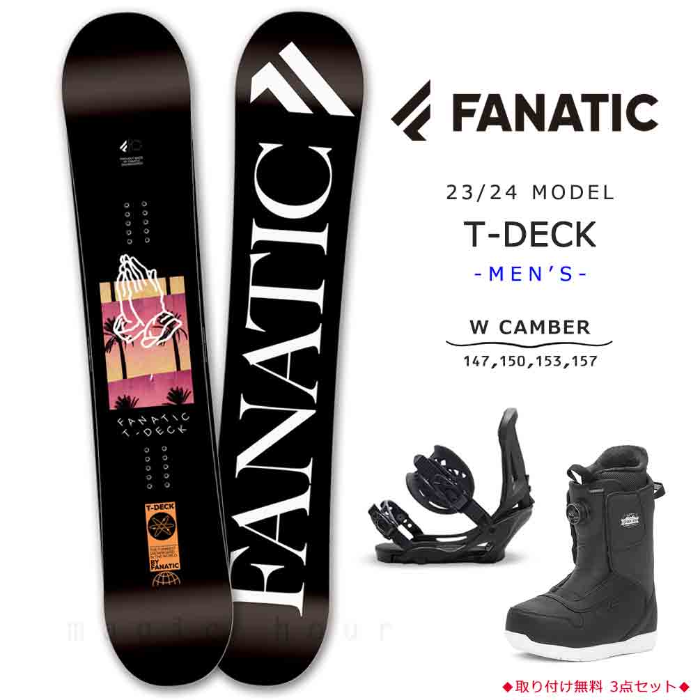 Ρܡ   3 å 23-24 FANATIC եʥƥå T-DECK ܡ ӥǥ ֡ 2024 Υܡ 鿴 ֥ С ޯ 