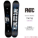 スノーボード 板 メンズ レディース 単品 FNTC エフエヌティーシー TNT C 2025 グラトリ スノボー 初心者 ハイブリッド キャンバー ボード ブ...