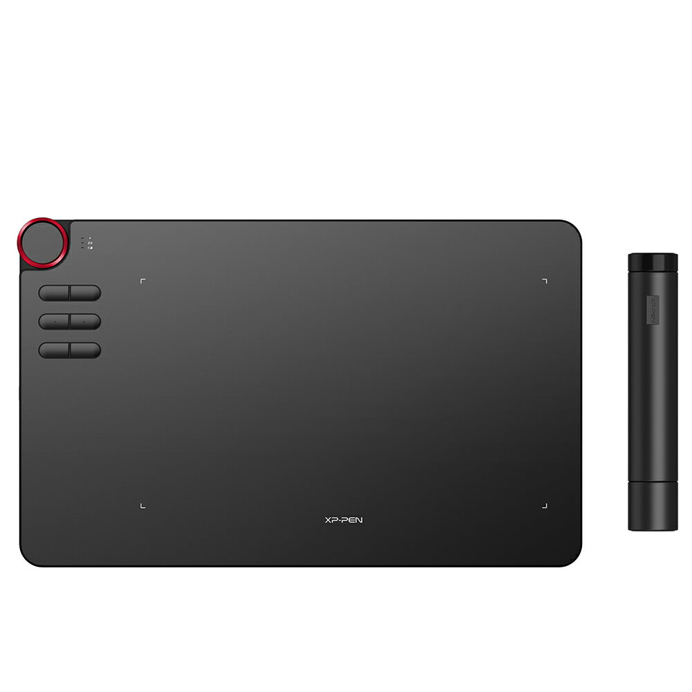 XPPen Deco03ペンタブレット ワイヤレス対応 10*6インチ 8192レベル筆圧 バッテリフリースタイラスペン ペイントソフト無料ダウンロード可 