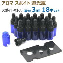 スタンダードタイプ遮光瓶（ブルー）黒キャップ5ml　（アルコール、エタノール対応）20本セット　20％割引バルク販売（ドロッパー付きセイフティーキャップ）