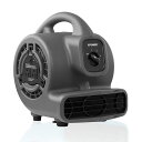 【送料無料】XPOWER P - 80A 多機能&コンパクト エアムーバー(電源コンセント付き)黒 送風機 電動送風機 エアムーバー速度レンジ調整可能 空気循環...