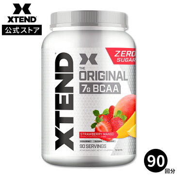 エクステンド BCAA ストロベリーマンゴー【約90回分】Xtend Original Strawberry Mango 90 servings オリジナル 必須アミノ酸 分岐鎖アミノ酸 筋トレ ダイエット パウダー