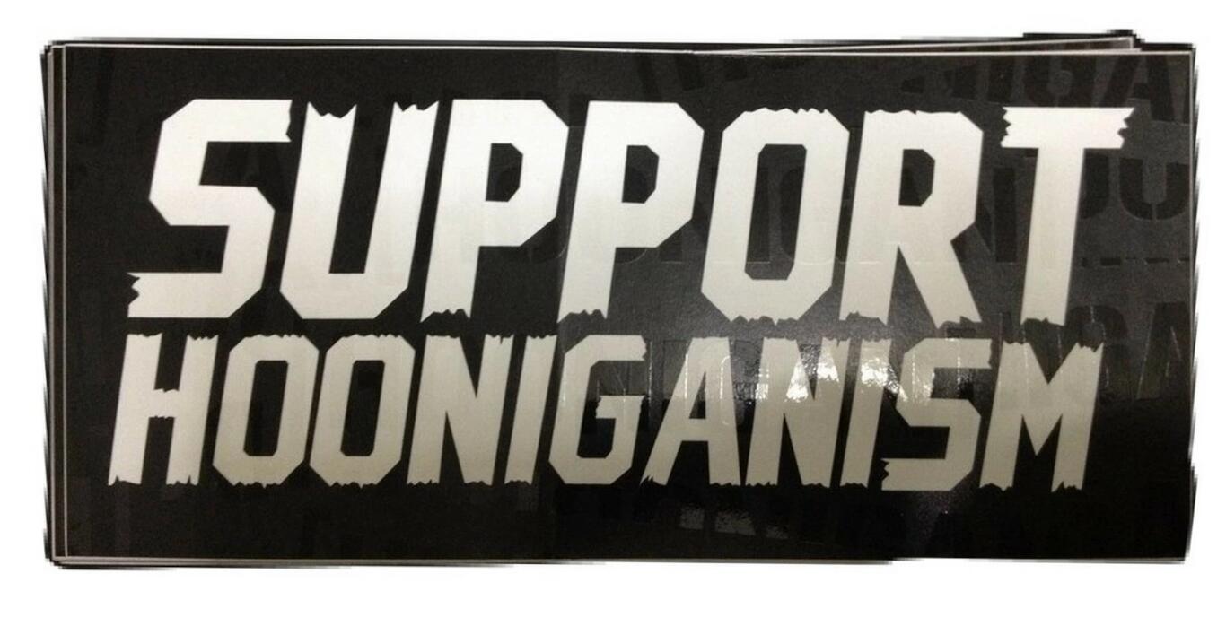 フーニガン　フーニガニズム　ステッカー