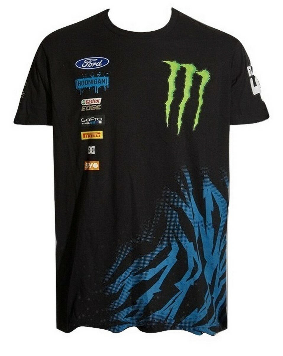 フーニガンRACING ケンブロック KB15 モンスターエナジーメカニック Tシャツ HOONIGAN