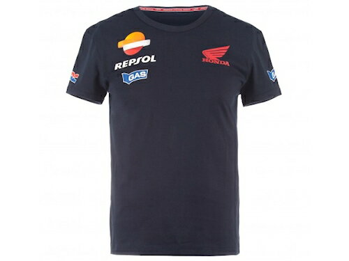 レプソルホンダ　スクーバスリムマーク　Tシャツ　ネイビーのサムネイル