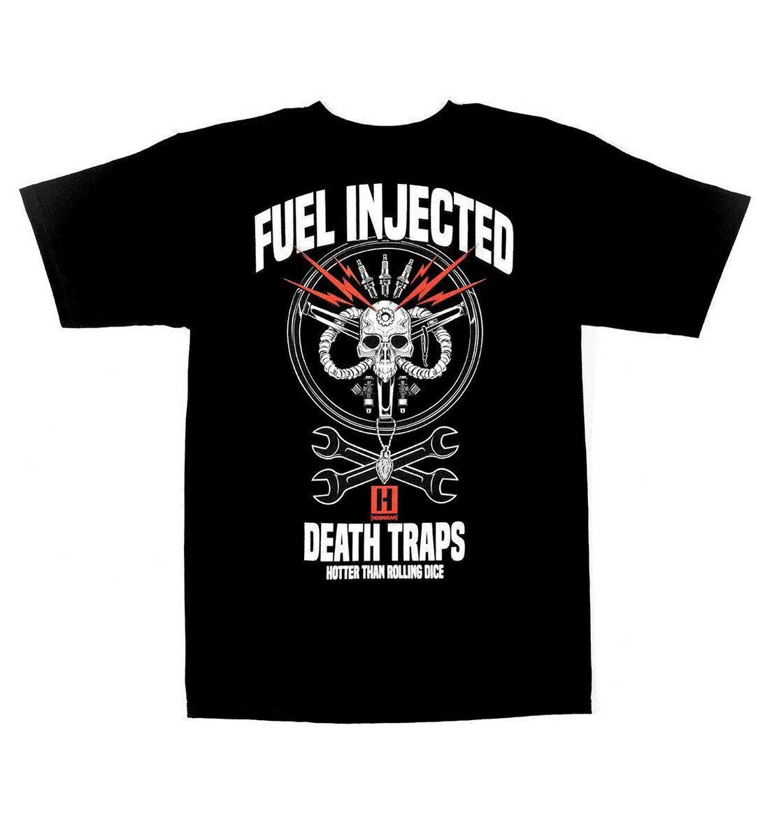 樂天商城 - フーニガン　フューエル　エンジャクテッド　DT　SS　Tシャツ　ブラック
