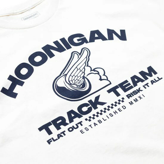 フーニガン　トラックチーム　Tシャツ　綿色