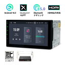 (TQ700SIL) XTRONS Android10.0 6コア 2DIN 7インチ 車載PC フルセグ 地デジ搭載 アプ