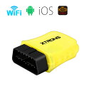 XTRONS OBD2 wifi 自動車故障診断機 iPhone Androidに適用 Androidカーナビ連動可 ELM327 診断スキャンツール OBD2アダプター 超小型 配線不要 多車種対応可(OBD04)