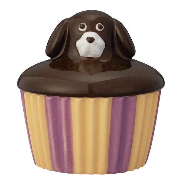 Maison terrier カップケーキ小物入れ ビターチョコ