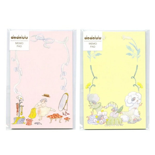 Rakuten - 【5/9 20時お買い物マラソンスタート】dodolulu マルチメモパッド 2種類セット