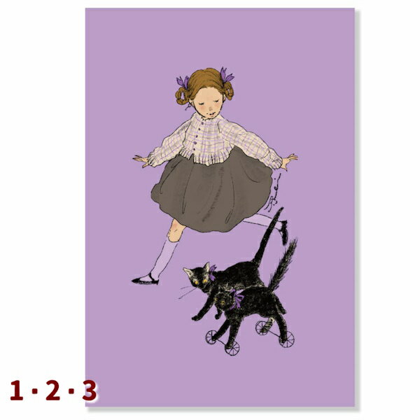 くらはしれい ポストカード 第1弾 1・2・3 Kurahashi Rei イラストレーター アクティブコーポレーション