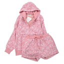 送料無料 マイメロディ スウェット フードパーカー ショートパンツ セット 上下セット 女の子 マイメロ サンリオ 長袖 短パン 部屋着 ルームウェア フーディ...