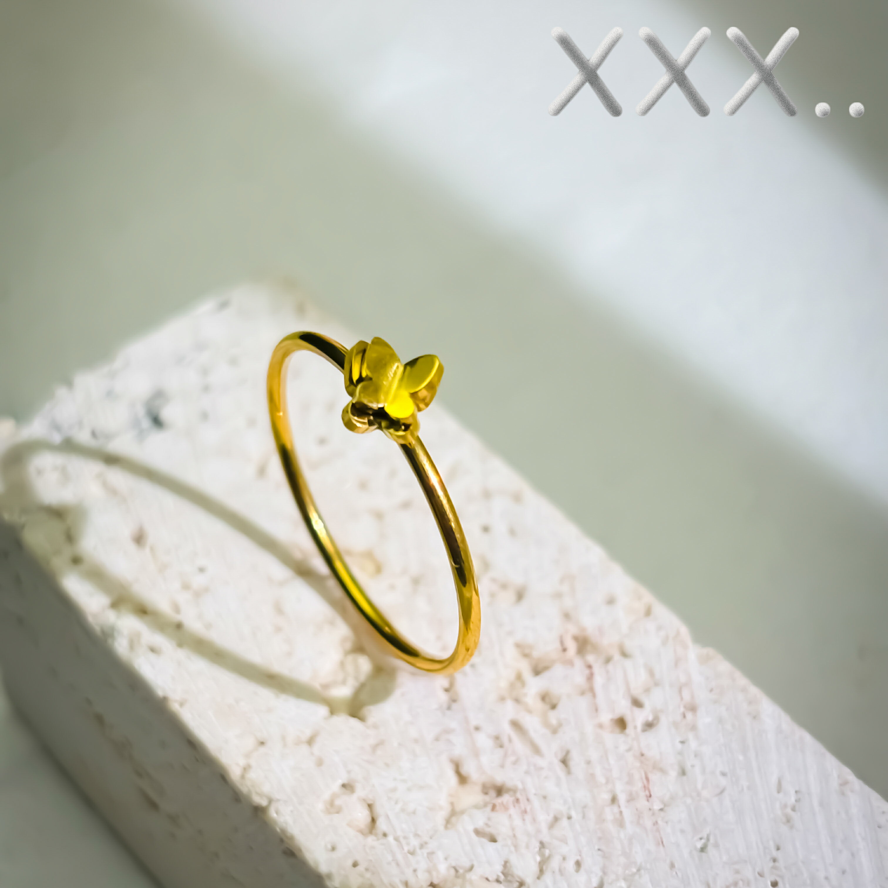 楽天市場】蝶（サイズ（指輪）17号）（指輪・リング｜レディース