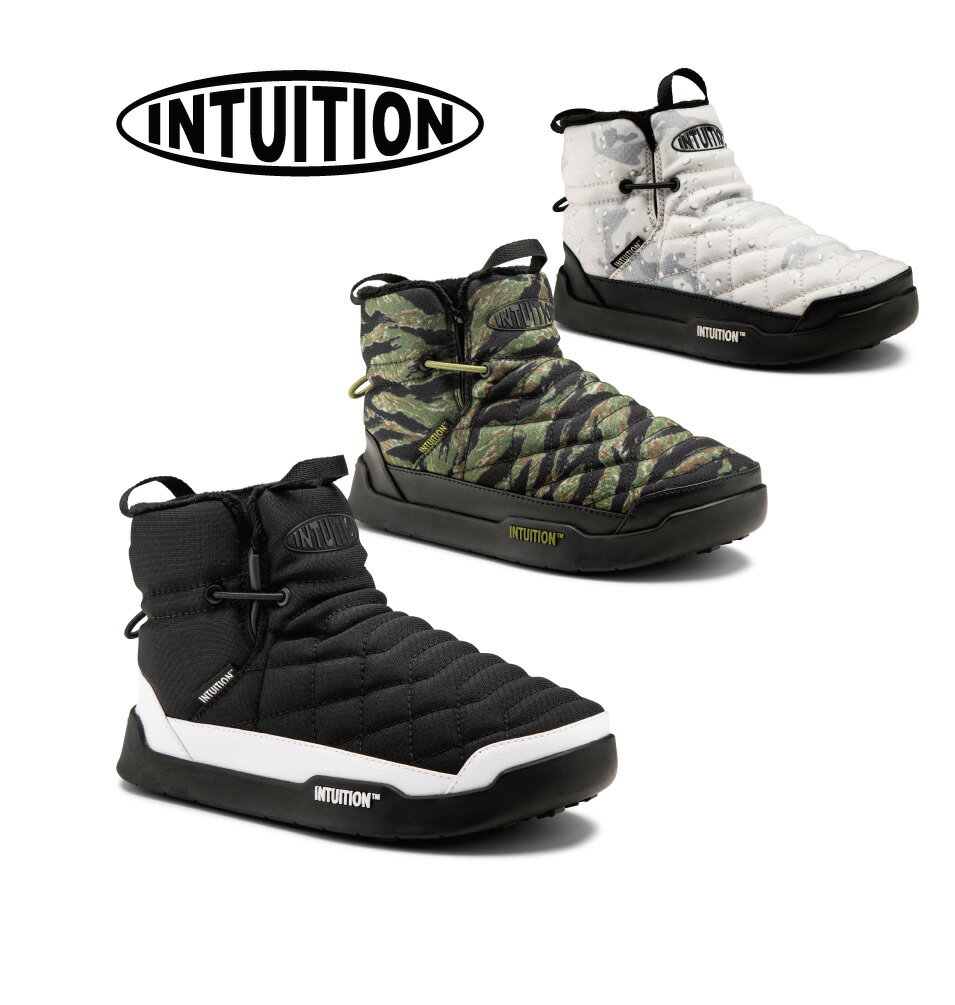 INTUITION 2023-2024 Booties スノーシューズ インチューション スノーブーツ ブーティーズ 暖かい お洒落は足元から スノーボード スキー サーフィン SUP キャンプ