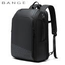 【当店ポイント10倍】 BANGE リュックサック ビジネスリュック メンズ バッグパック リュック 大容量 ビジネス カジュアル ファッション USB オック...
