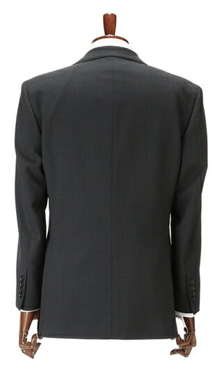 【洋服の青山】秋冬 グレー系 スタンダードスーツ ウォッシャブル OEKO-TEX REGAL メンズ ビジネス ストレッチ 長袖 標準体 ツータック 織柄 2ボタン 洗える シャワークリーン エコ素材 快適な着心地 折り目スッキリ 総裏 おしゃれ かっこいい