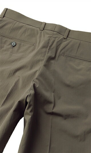 【洋服の青山】乾燥機OK スラックス メンズ スリム 春夏 グレー 織柄 ノータック 大きいサイズ セットアップ可 単品 スーツ ビジネス カジュアル ストレッチ 動きやすい 洗える 防シワ シワになりにくい ビジネス オフィスカジュアル クールビズ 普段着 旅行 ズボン パンツ