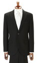 【洋服の青山】濃染加工 礼服 メンズ スリム 秋冬用 ウール100% シングル 2ボタン 総裏 センターベント アジャスター付き ブラックフォーマル フォーマルスーツ 慶事 弔事 冠婚葬祭 結婚式 入学式 卒業式 葬式 喪服 黒 無地 細身 スタイリッシュ 男性 大人 大きいサイズ