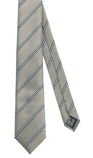 【洋服の青山】メンズ ネクタイ グレー系 レギュラータイ【OEKO-TEX】 【洋服の青山】メンズ ネクタイ グレー系 レギュラータイ【OEKO-TEX】