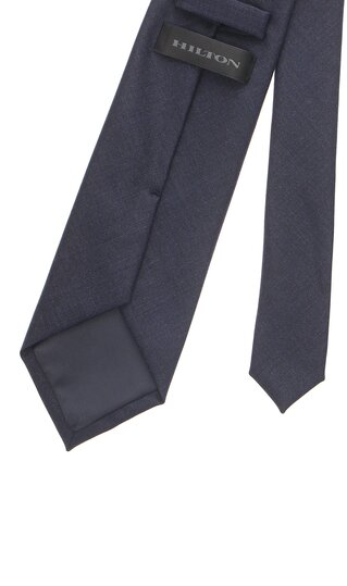 【洋服の青山】メンズ ネクタイ オールシーズン ネイビー系 プレミアムレギュラータイ【SUIT FABRIC】
