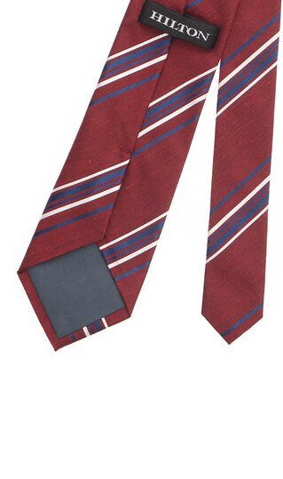 【洋服の青山】メンズ ネクタイ レッド系 プレミアムレギュラータイ【Return To Natural】