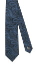 【洋服の青山】メンズ ネクタイ ブルー系 プレミアムレギュラータイ【Elegance Series】(4)