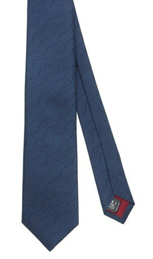 【洋服の青山】メンズ ネクタイ ネイビー系 プレミアムレギュラータイ【Edo Komon Series】 【洋服の青山】メンズ ネクタイ ネイビー系 プレミアムレギュラータイ【Edo Komon Series】