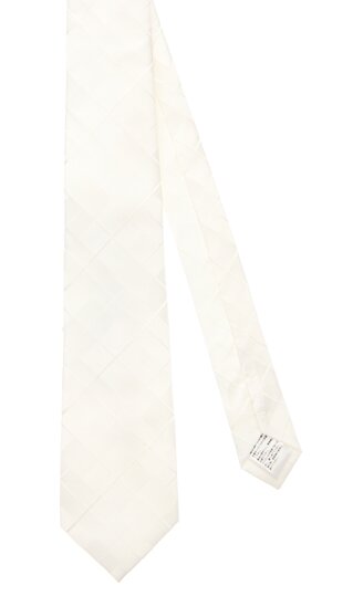 【洋服の青山】メンズ ネクタイ ホワイト系 フォーマルタイ【慶事用】【SOLOTEX】【Plastics Smart】