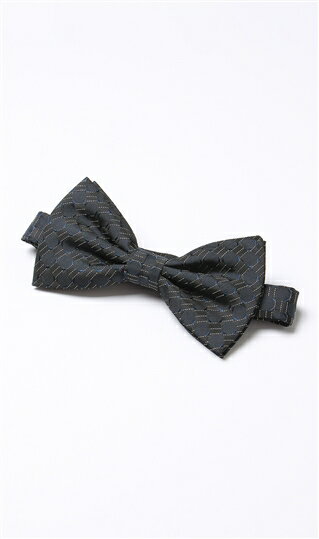 【洋服の青山】蝶ネクタイ バタフライ メンズ ネイビー 紺 織柄 幾何学模様 ラメ フォーマル 正札装 燕尾服 タキシード 結婚式 パーティー 小顔効果 おしゃれ かっこいい CELEBRATE collection【オンラインストア限定】