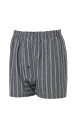 【洋服の青山】抗菌 防臭 ハンモックトランクス 春夏秋冬 グレー 灰色 ストライプ ゆったり ノーマル トランクス ハンモック サポーター 前開き メンズインナー メンズトランクス 下着 メンズ 紳士 プレゼント【TioTio PREMIUM】