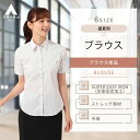 盛夏用 グレー系 レギュラーカラーブラウス ANCHOR WOMAN PERSON'S レディース かわいい おしゃれ ビジネス ウォッシャブル ストレッチ 形態安定加工