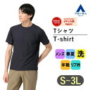 【shop of the month受賞記念クーポン利用で2,680円】【洋服の青山】Tシャツ メンズ 半袖 大きいサイズ 春夏 ネイビー 紺 鹿の子 ウォッシャブル 洗える リブ衿 カジュアル ビジカジ ビジネスカジュアル クールビズ 男性 トップス メンズファッション ティーシャツ おしゃれ