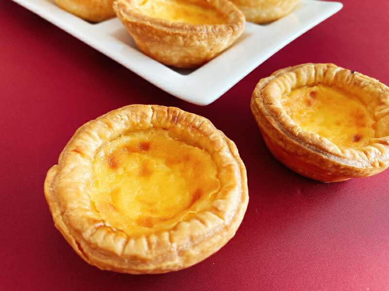 【2パック以上で送料無料】エッグタルト6個入りサクサクのパイ生地にとろ〜り♪クリームがたっぷり