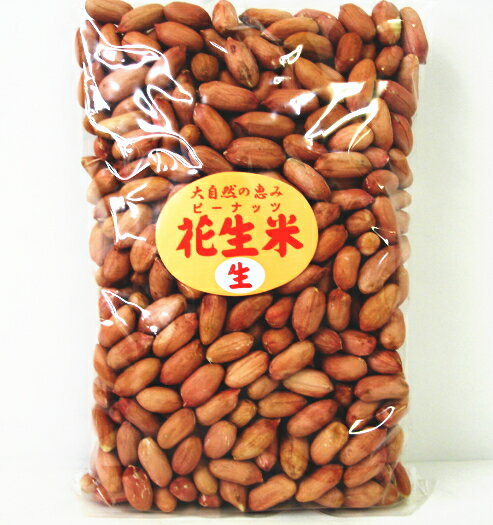 生タイプの落花生（花生米）ピーナッツ500g
