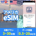 eSIM アメリカeSIM 米国 USA 500MB 1GB 2GB 5GB 10GB 20GB 3日間 5日間 7日間 10日間 15日間 20日間 30日間 高速 データ通信専用 プリ..