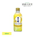 吉乃川 酒蔵の淡雪 ゆずスパークリング 純米酒 日本酒 柚子 新潟 300ml 缶 1本
