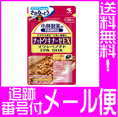 【メール便送料無料】小林製薬の栄養補助食品/ ナットウキナーゼEX(60粒) 2