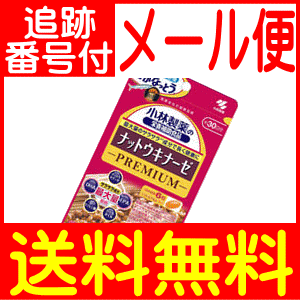 小林製薬の栄養補助食品 ナットウキナーゼプレミアム 180粒【メール便送料無料】