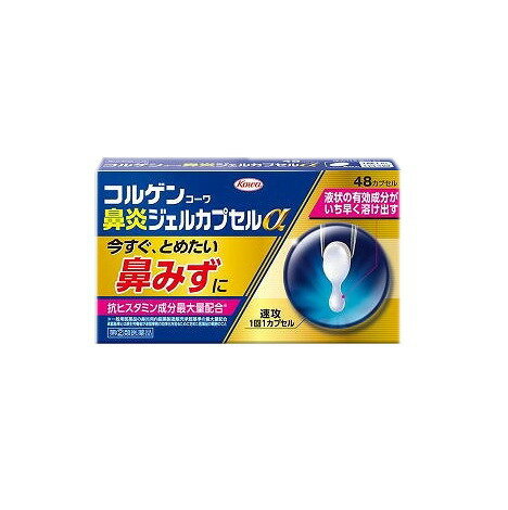 【第(2)類医薬品】コルゲンコーワ鼻炎ジェルカプセルα 48Pのサムネイル