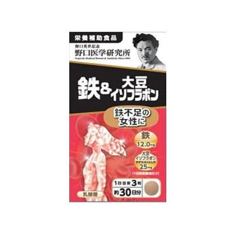 野口医学研究所 鉄＆大豆イソフラボン 90錠