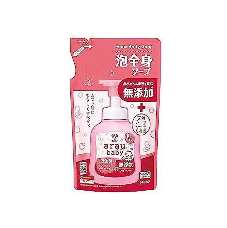 アラウ.ベビー 泡全身ソープ 400mL 詰替用